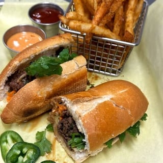 25. Grilled Lemongrass Pork Banh Mi